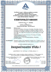 Certifikt I.bezpenostnej triedy